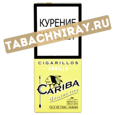 Сигариллы Cariba Wood Tip Vanilla - 4 шт.