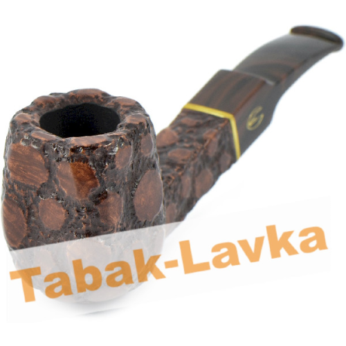 Трубка Savinelli Alligator - Brown 513 (фильтр 9 мм)