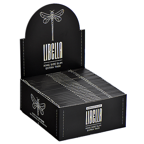 Бумага самокруточная Libella - Extra Thin Black - King Size Slim