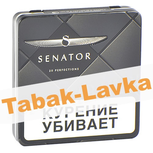 Сигареты Senator Гранд Вирджиния (черный) жесть (МРЦ 305)