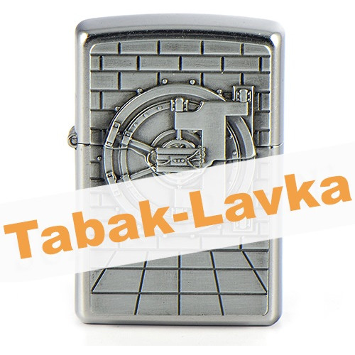 Зажигалка Zippo 29555 - Safe with Gold Cash Surprise - Street Chrome™