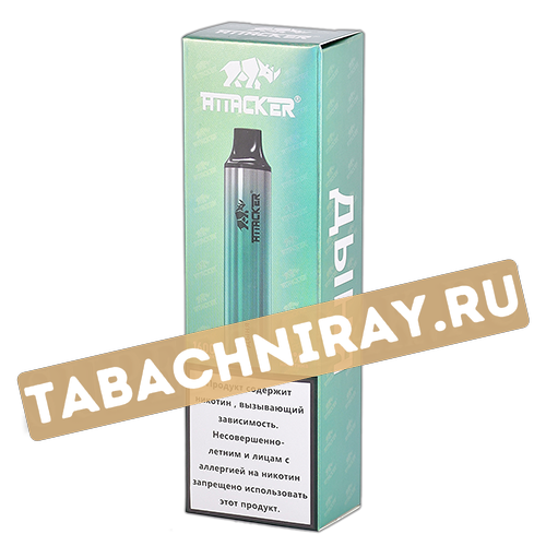 Одноразовый электронный испаритель Attacker D-03 - Дыня (1600 затяжек) Sale !!!