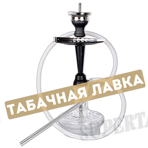 Кальян Amy Deluxe - 005.02 Unio Shisha (bk-tr) - чёрный / прозрачный