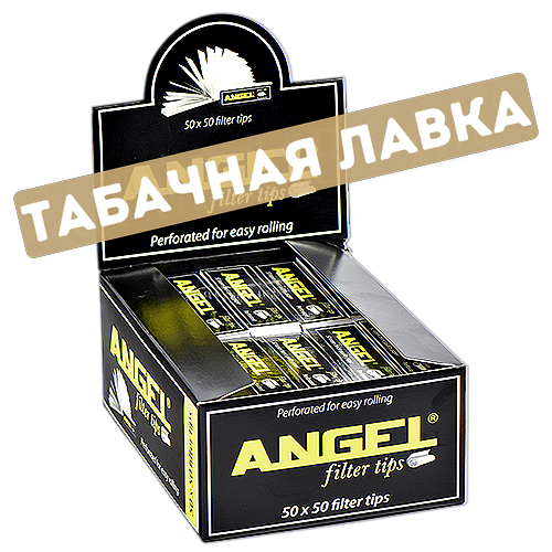 Бумажные фильтры для самокруток ANGEL Filter Tips Perforated - (50 шт.)