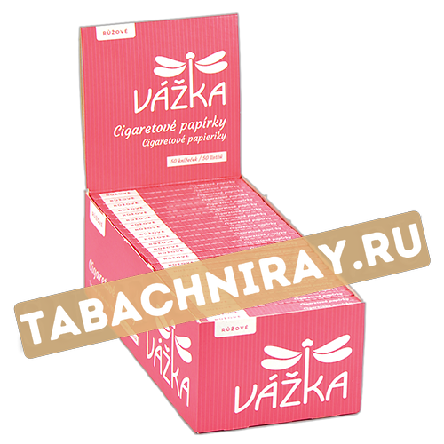 Бумага самокруточная Vazka - Ruzove