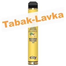 POD система City High Way - 1600 затяжек - Bangkok (Ананасовый Лимонад) - 1.8% - (1 шт)