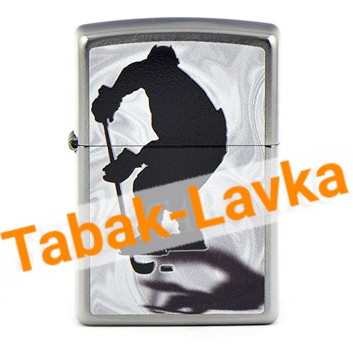 Зажигалка Zippo 207 - Hockey - Street Chrome