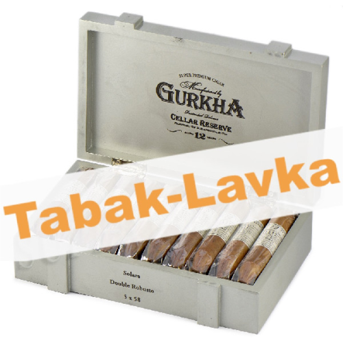 Сигара Gurkha Cellar Reserve 12 Platinum Solaro Double Robusto 1шт.