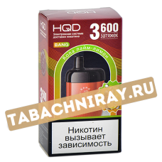 POD система HQD - BANG (3600 затяжек) - Кола-Лайм-Лимон - 2% - (1 шт)