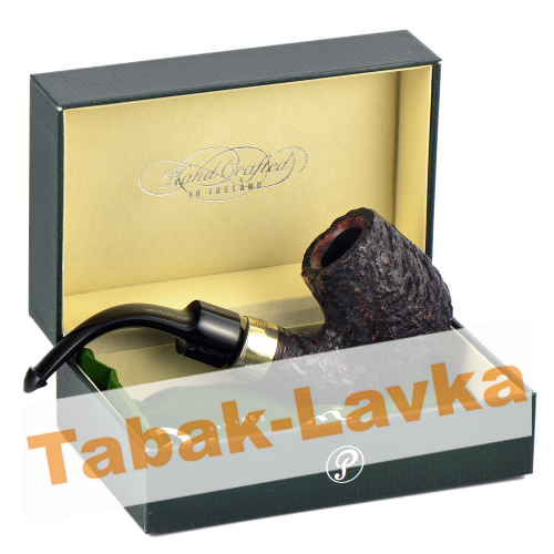 Трубка Peterson House Pipe - Rusticated Bent P-Lip (фильтр 9 мм)