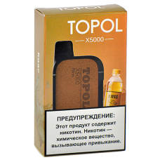 POD система  TOPOL X - 5000 затяжек - Квас - 2% - (1 шт.)