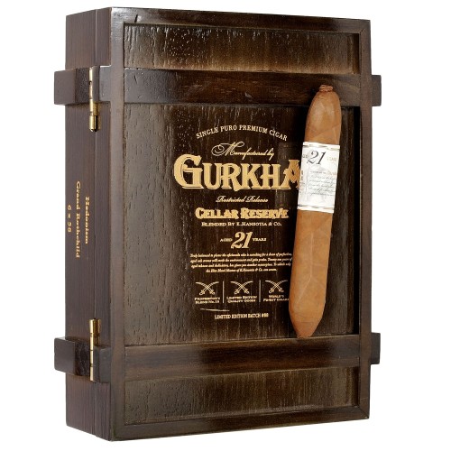 Сигара Gurkha - Cellar Reserve Aged 21 Years - Hedonism Grand Rothchild - (1 шт.)