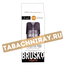 Сменный картридж Brusko FAVOSTIX 3 мл - 0.6 Ом (3 шт.)