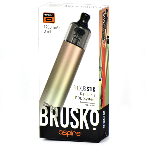 Многоразовая POD-система Brusko FLEXUS STICK Snow Mint