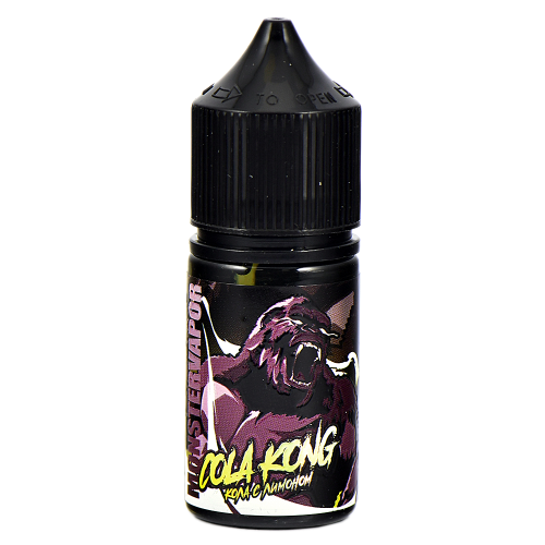 Жидкость для эл. сигарет - Monster Vapor Salt 2 - Cola Kong - Кола с лимоном - (30 мл)