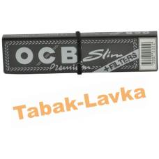 Бумага самокруточная OCB Slim Premium + Filter Tips