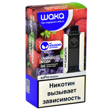 POD-система Waka soPro - 10.000 затяжек - Тройная ягода - 2% - (1 шт.)