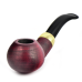 Трубка WoodPipe - Груша 002 - SandBlast Red - (фильтр 9 мм)