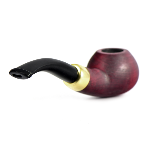 Трубка WoodPipe - Груша 002 - SandBlast Red - (фильтр 9 мм)