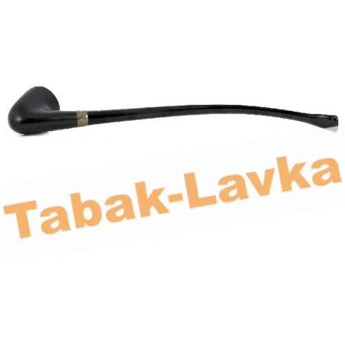 Трубка Peterson Churchwarden - Ebony D15 Silver (без фильтра)