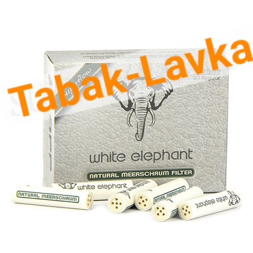 Фильтр White Elephant 9 мм пенковый (40 шт.)