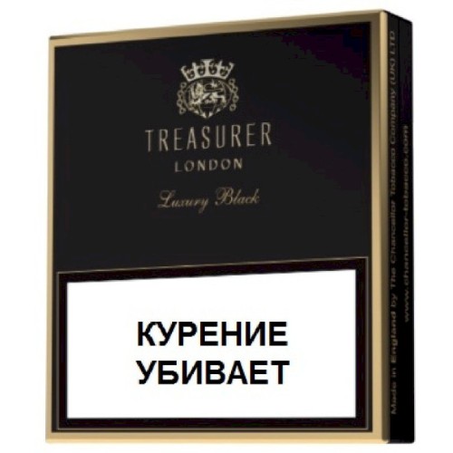 Сигареты Treasurer London Luxury Black