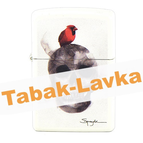 Зажигалка Zippo 29644 - Spazuk - White Matte