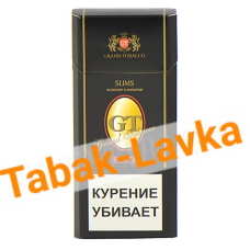 Сигареты GT Black Slims  (МРЦ 175)