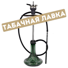 Кальян Amy Deluxe - 007.01 Unio Shisha (bk-bk) - чёрный / зелёный