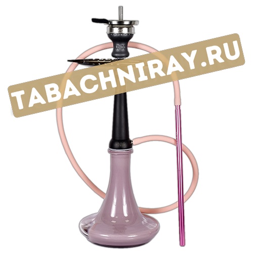 Кальян Amy Deluxe - 009.01 Unio Shisha (bk-pk) - чёрный / розовый