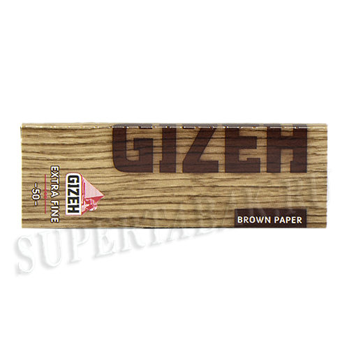 Бумага самокруточная Gizeh Extra Fine Brown (50шт)