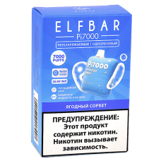 POD система Elf Bar - Pi 7000 - Ягодный сорбет - 2% - (1 шт.)