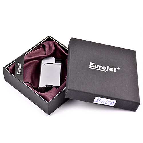 Зажигалка сигарная EuroJet 253009 - Turbo (Silver)