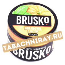 Смесь Кальянная Brusko Strong - Апельсин с мятой (50 гр.)