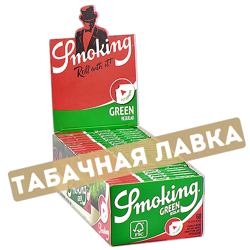 Бумага самокруточная Smoking Green (60 шт.)