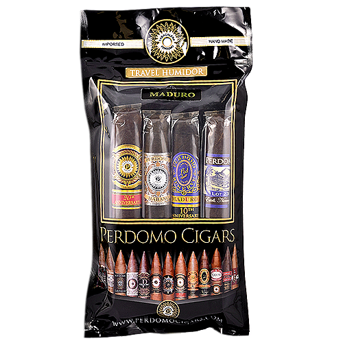 Набор сигар Perdomo - Perdomo Humidified Bags - Epicure Maduro (4 шт.)