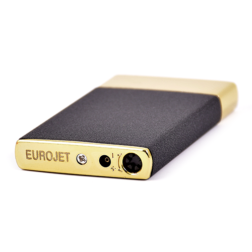 Зажигалка сигарная EuroJet 253005 - Turbo (Black Matt Gold)