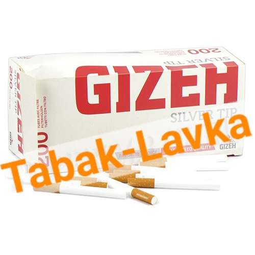 УЦЕНЕННЫЕ Сигаретные гильзы Gizeh Silver Tip (200 шт)