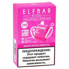 POD система Elf Bar - Pi 7000 - Вишня - Персик - Лимонад - 2% - (1 шт.)