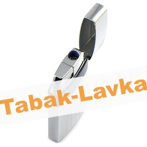 Зажигалка Lubinski Mantova WA550 - 3 Silver\Blue (турбо)