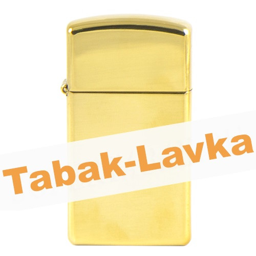 Зажигалка Zippo 1654B - Slim® - Solid Brass