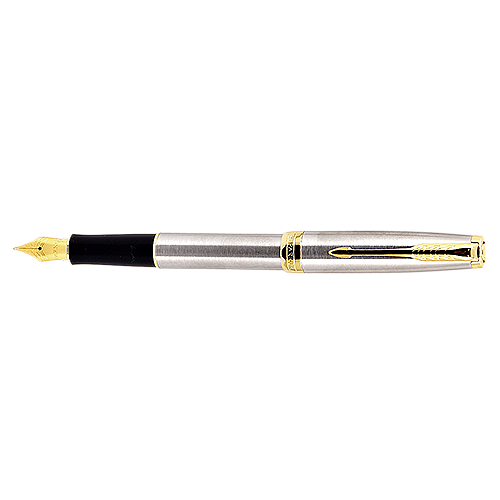 Ручка перьевая PARKER - Sonnet Core K527 - Stainless Steel GT F (CW1931504)