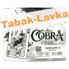 Смесь кальянная Cobra - Virgin - Margarita (Маргарита) 3-701 - (50 гр)