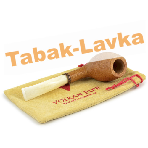 Трубка Volkan Pipe - SandBlast Natural - 013 - (фильтр 9 мм)