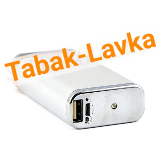 Электроимпульсная Зажигалка Xintail с Power-Банком и фонариком - LA-1122 - Silver