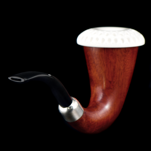 Пенковая трубка Altinay - Wood Calabash - 17255 (фильтр 9 мм)