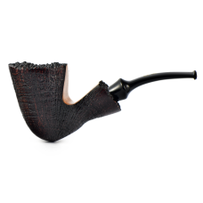 Трубка Savinelli Autograph FS Panel - SandBlack (6 мм фильтр)