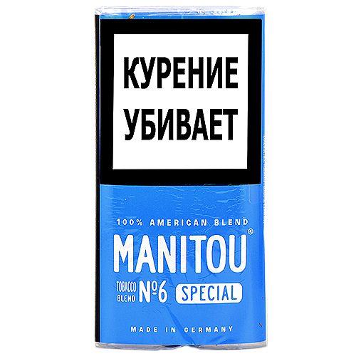 Табак сигаретный Manitou Special American Blend Blue №6 30 гр.