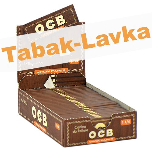 Бумага самокруточная OCB Virgin Paper unbleached (Size 1,25 )