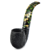 Трубка Savinelli Camouflage - Rustic Black 614 (фильтр 9 мм)